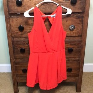 Orange Romper
